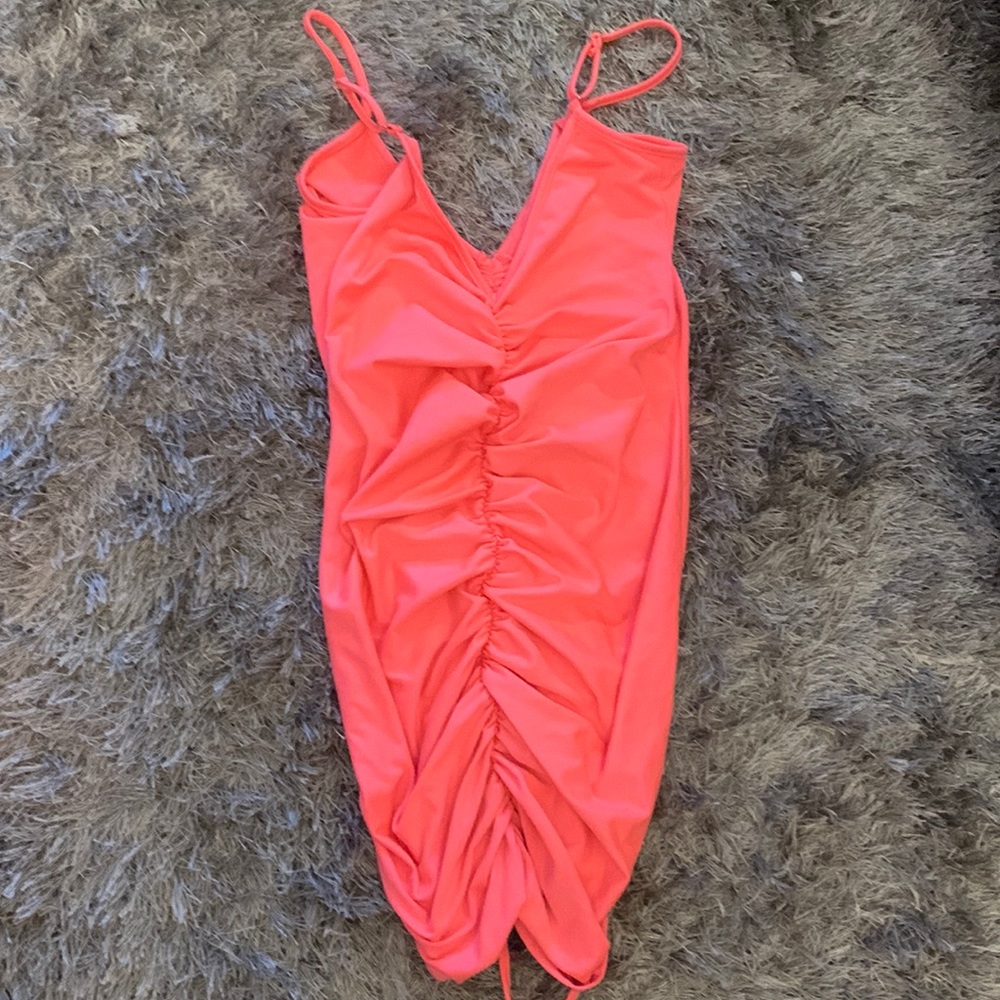 Pink ruffly dress